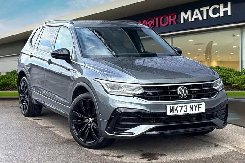 Used VW Tiguan Allspace R-line 150 HP (110 kW) 2023 Grey SUV