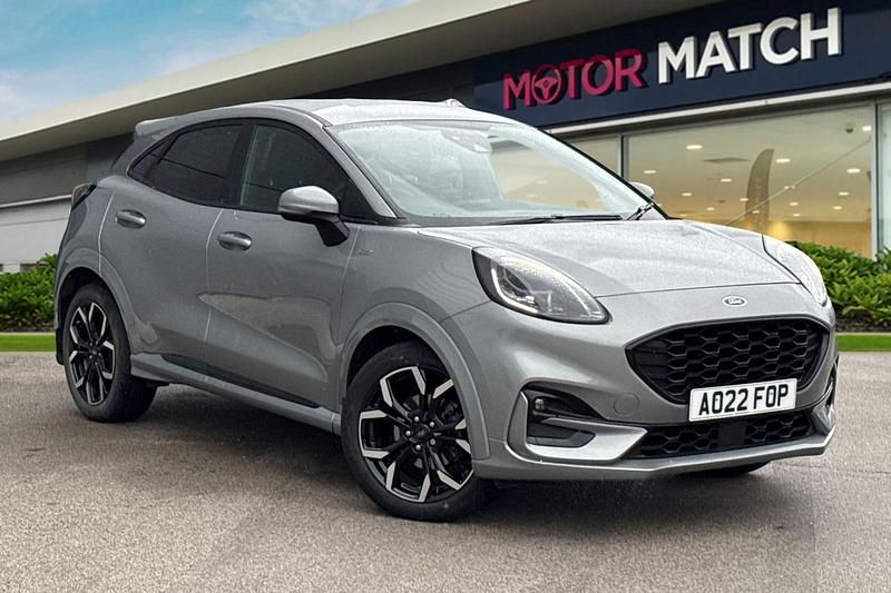 Silver Used 2022 Ford Puma ST-Line X Hatchback | £14,790 (Fair price) - Image 1/4