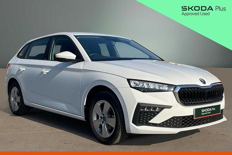Used Skoda Scala SE 116 HP (85 kW) 2025 Moon white Hatchback