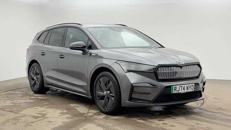 Used Skoda Enyaq iV vRS 183 kW (250 HP) 2024 Graphite grey metallic SUV