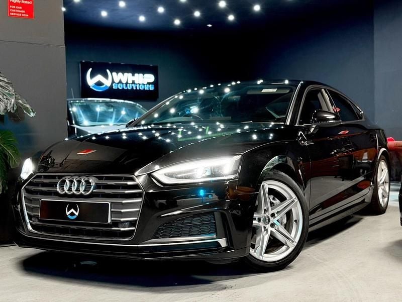 Used Audi A5 Sportback S-Line 190 HP (139 kW) 2017 Black Hatchback