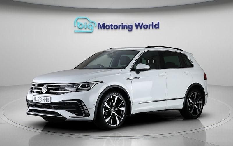 Used VW Tiguan R-line 150 HP (110 kW) 2023 White SUV