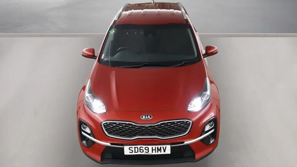 Used Kia Sportage 177 HP (130 kW) 2019 Red SUV