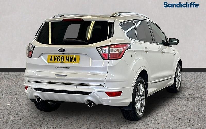 Used Ford Kuga Vignale 120 HP (88 kW) 2018 White SUV