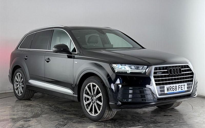 Used Audi Q7 S-Line 286 HP (210 kW) 2019 Black SUV