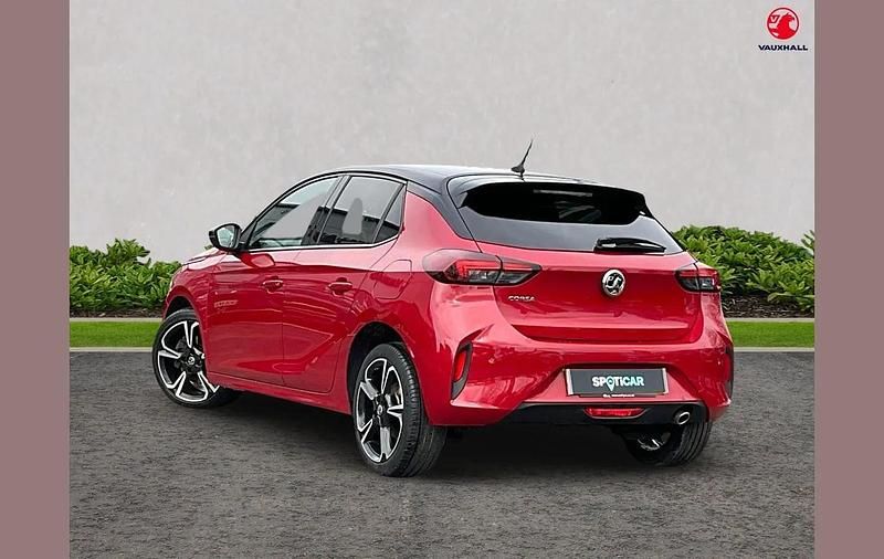 Used Vauxhall Corsa Edition 99 HP (72 kW) 2021 Red Hatchback