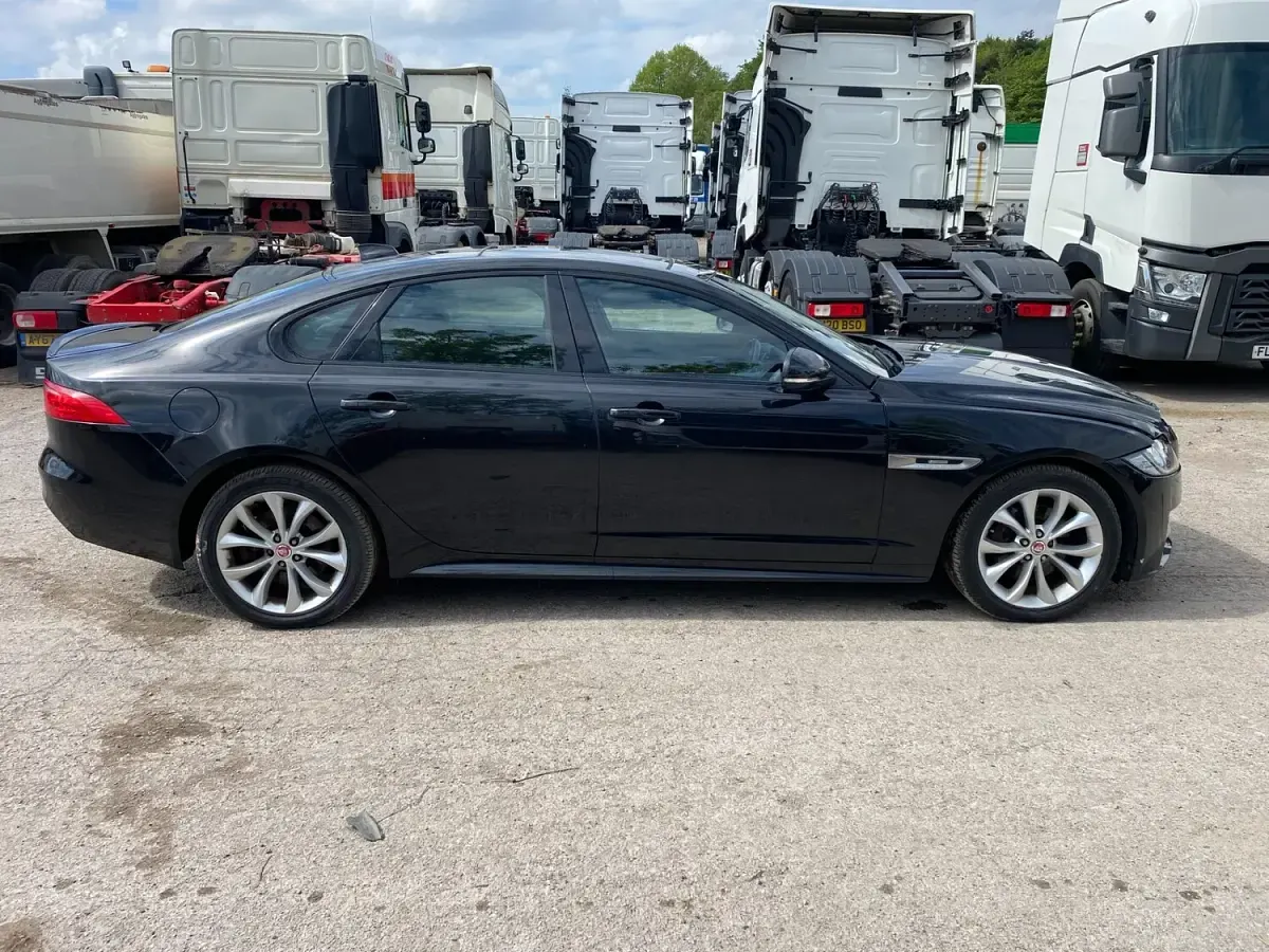 Used Jaguar XF R-Sport 2016 Black Sedan