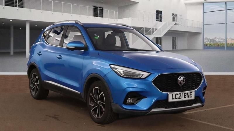 Blue Used 2021 MG ZS Exclusive Sedan | £12,400 (Fair price) - Image 1/4