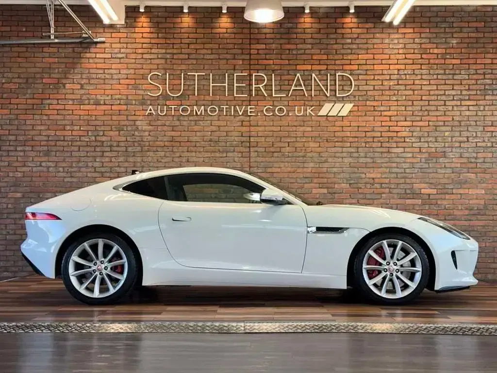 Used Jaguar F-Type S 2015 White Coupe
