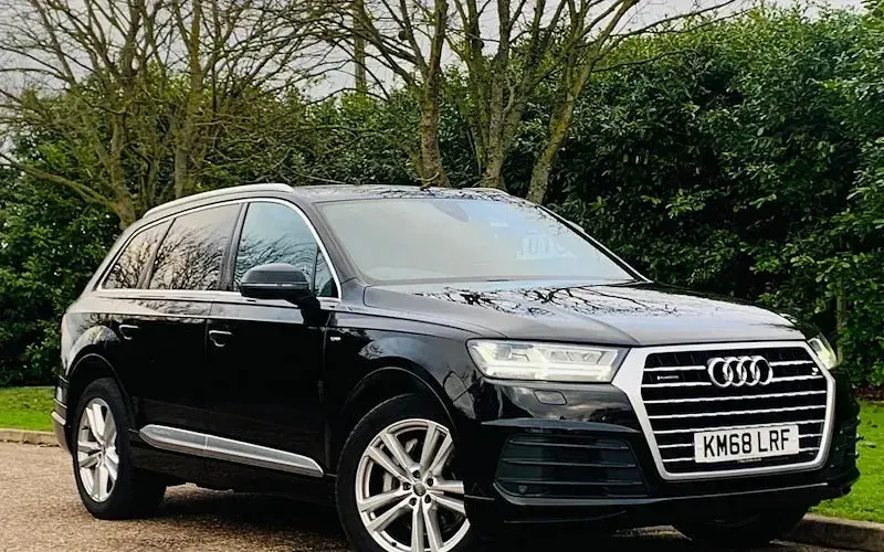 Used Audi Q7 S-Line 231 HP (169 kW) 2018 Black SUV