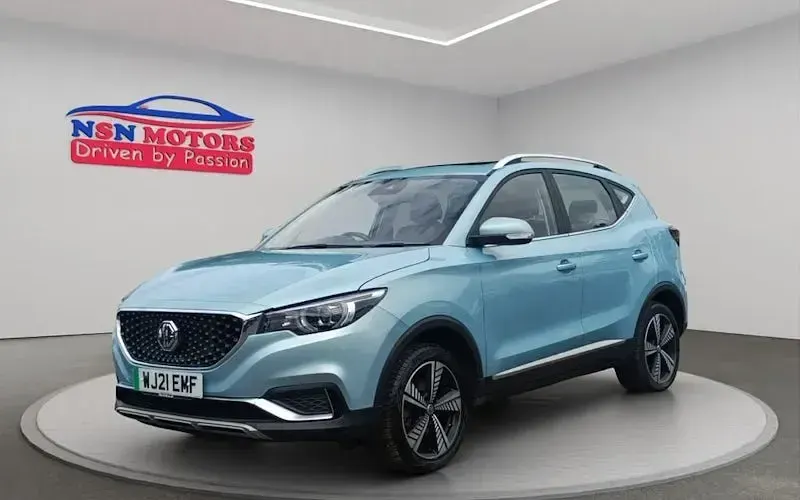 Used MG ZS Exclusive 105 kW (143 HP) 2021 Blue SUV