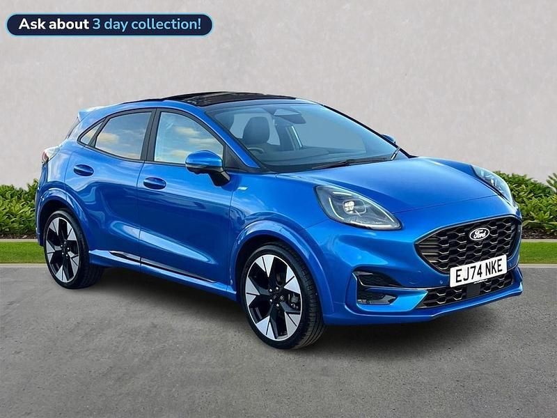 Blue Used 2024 Ford Puma ST-Line X Hatchback | £23,590 (Expensive) - Image 1/2