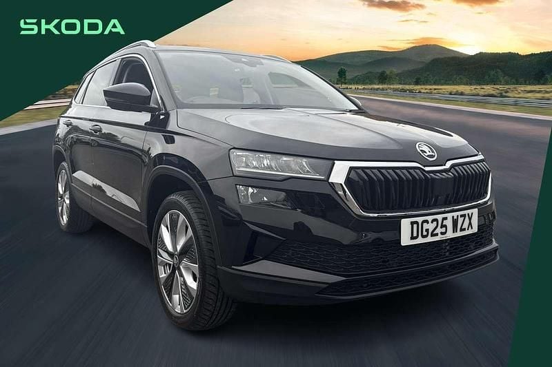 Black Used 2025 Skoda Karoq SE L SUV | £27,295 (Fair price) - Image 1/4