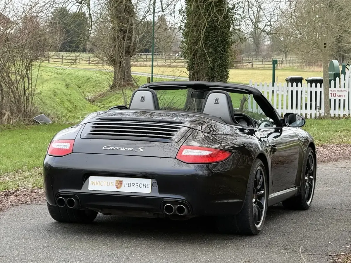 Used Porsche 911 Carrera S Cabriolet 2008 Black Cabriolet