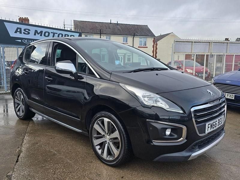 Black Used 2017 Peugeot 3008 Allure Hatchback | £6,795 (Super price) - Image 1/4