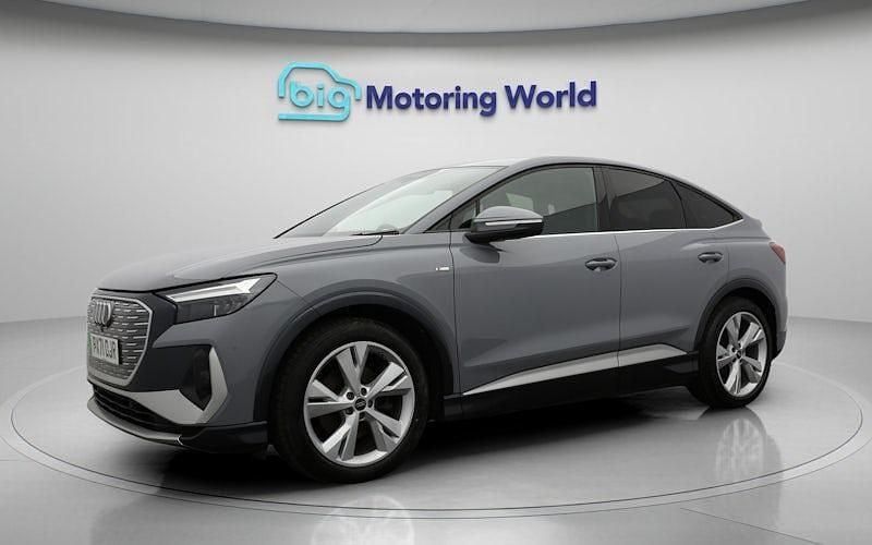 Used Audi Q4 Sportback e-tron S-Line 125 kW (170 HP) 2022 Grey SUV