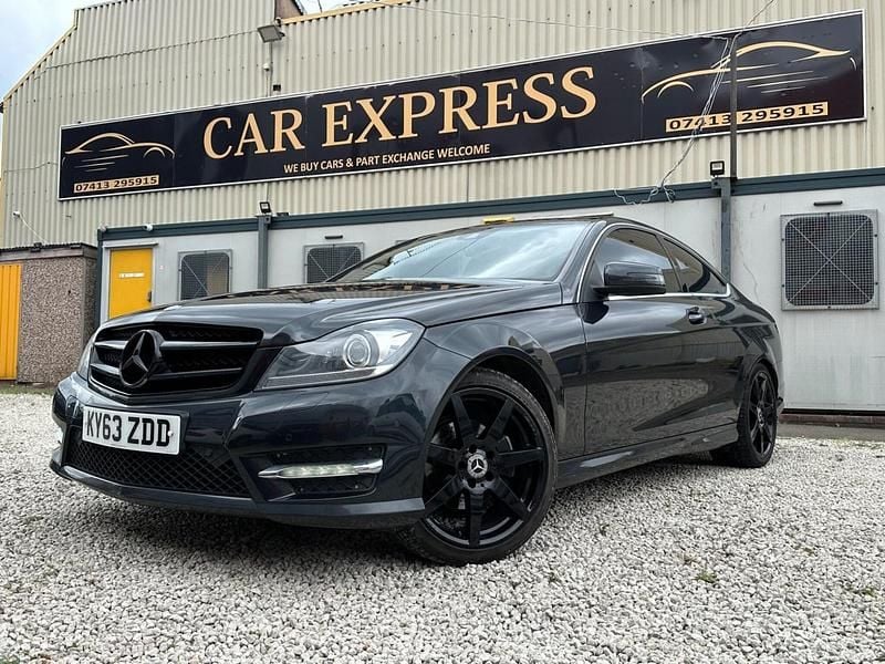 Black Used 2014 Mercedes C250 AMG Coupe | £4,750 (Super price) - Image 1/4
