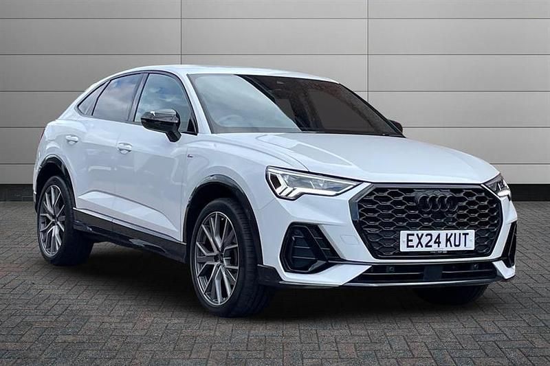 White Used 2024 Audi Q3 Black Edition SUV | £34,995 (A bit pricey) - Image 1/4