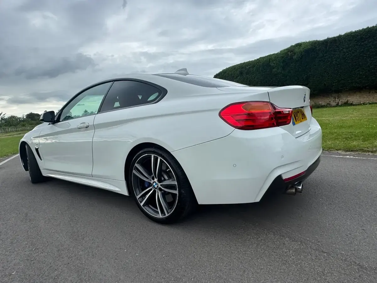 Used BMW 420 Coupé M Sport 190 HP (139 kW) 2017 White Coupe