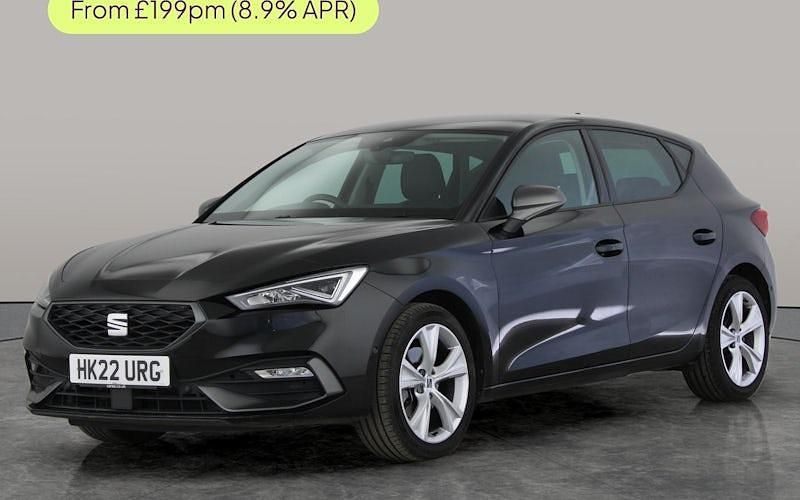 Used Seat Leon FR 131 HP (96 kW) 2022 Black Hatchback