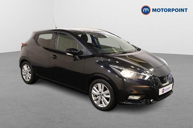 Black Used 2020 Nissan Micra Acenta Hatchback | £8,749 (Fair price) - Image 1/4