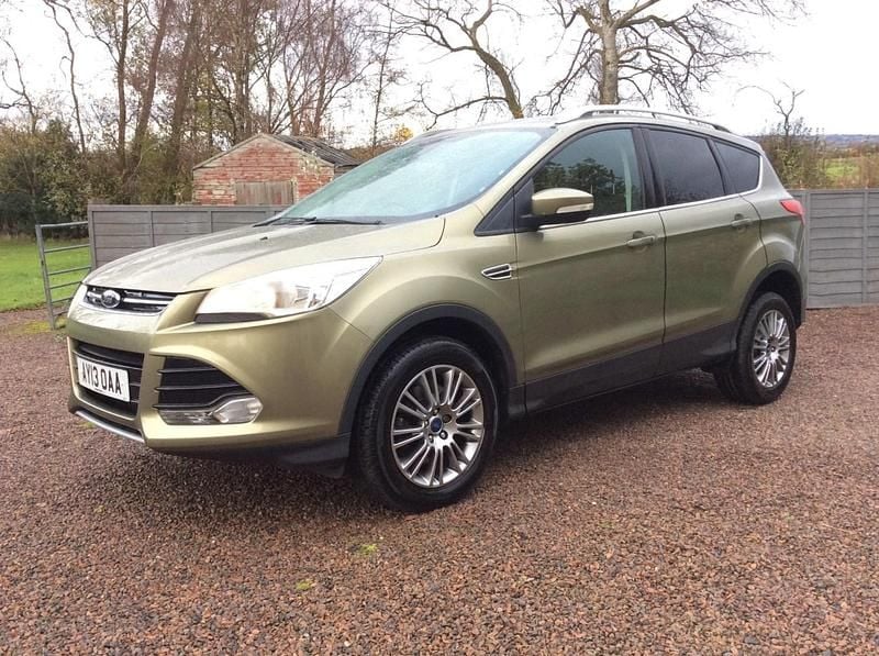 Green Used 2013 Ford Kuga Titanium SUV | £4,700 (Good price) - Image 1/4