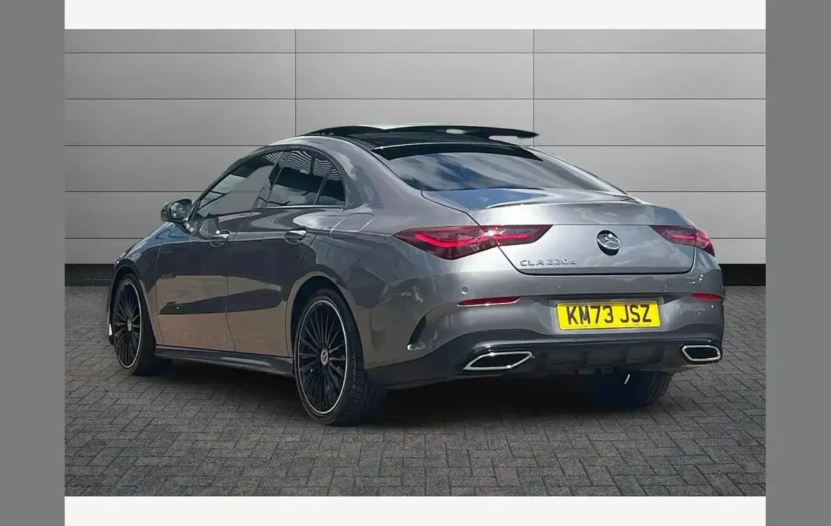 Used Mercedes CLA220 AMG Line Premium Plus 187 HP (137 kW) 2023 Grey Coupe