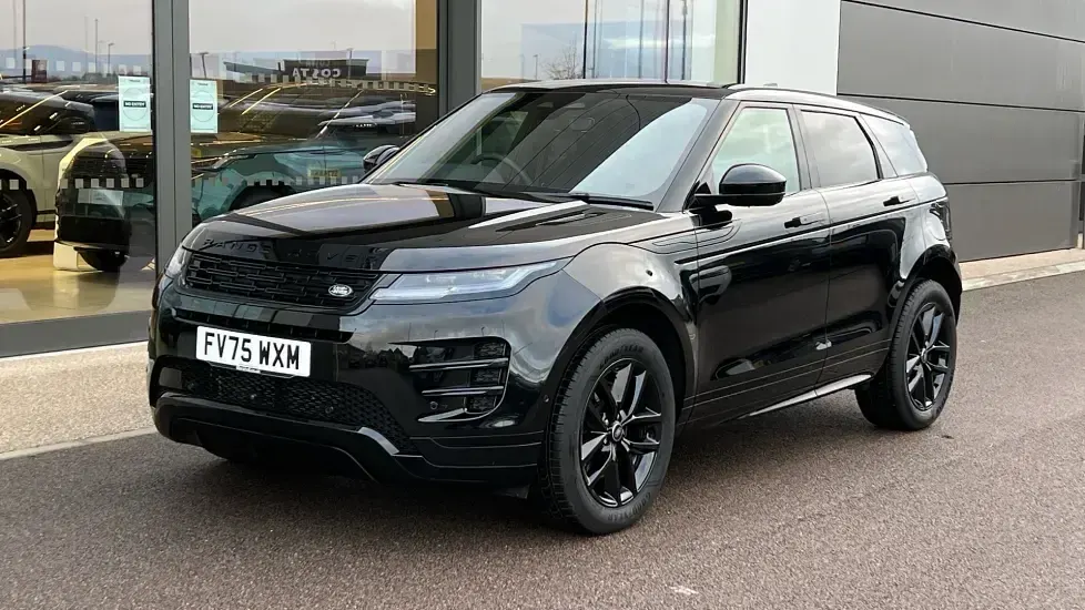 Used Land Rover Range Rover evoque SE Dynamic 269 HP (197 kW) 2025 Santorini black SUV