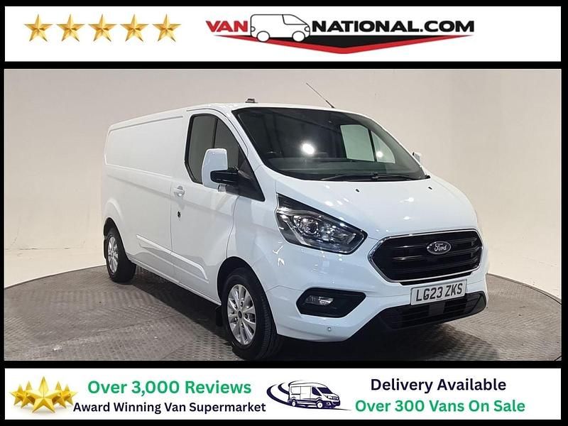 Used Ford Transit Custom Limited 130 HP (95 kW) 2023 White Van