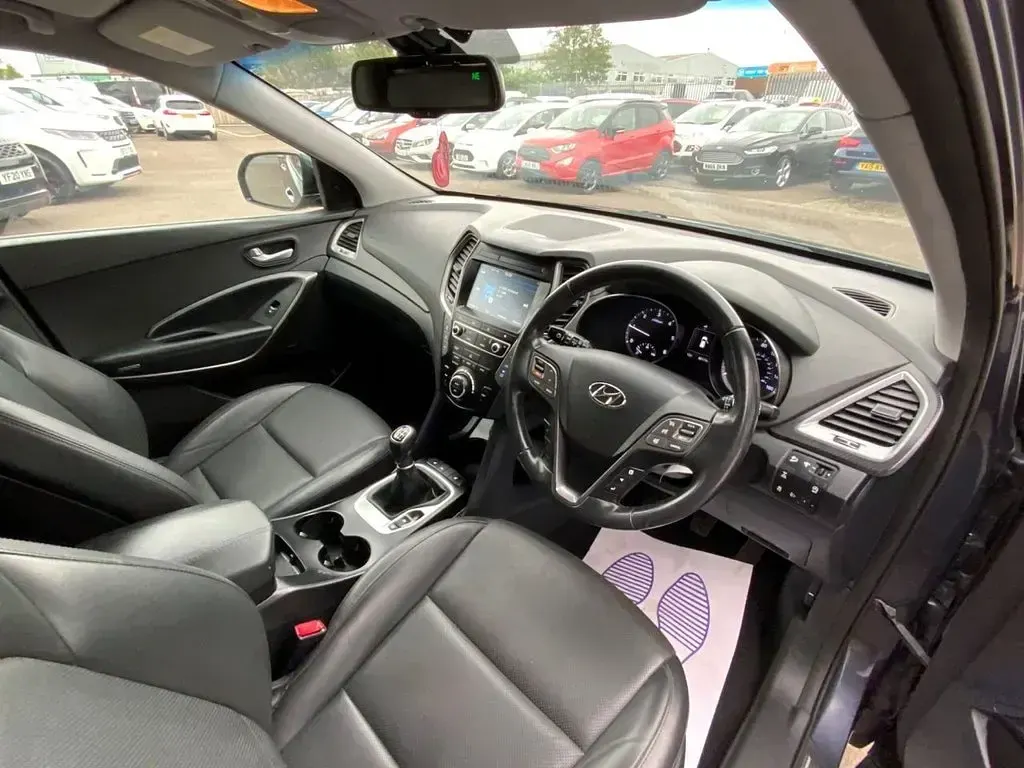 Used Hyundai Santa Fe Premium 200 HP (147 kW) 2016 Blue SUV