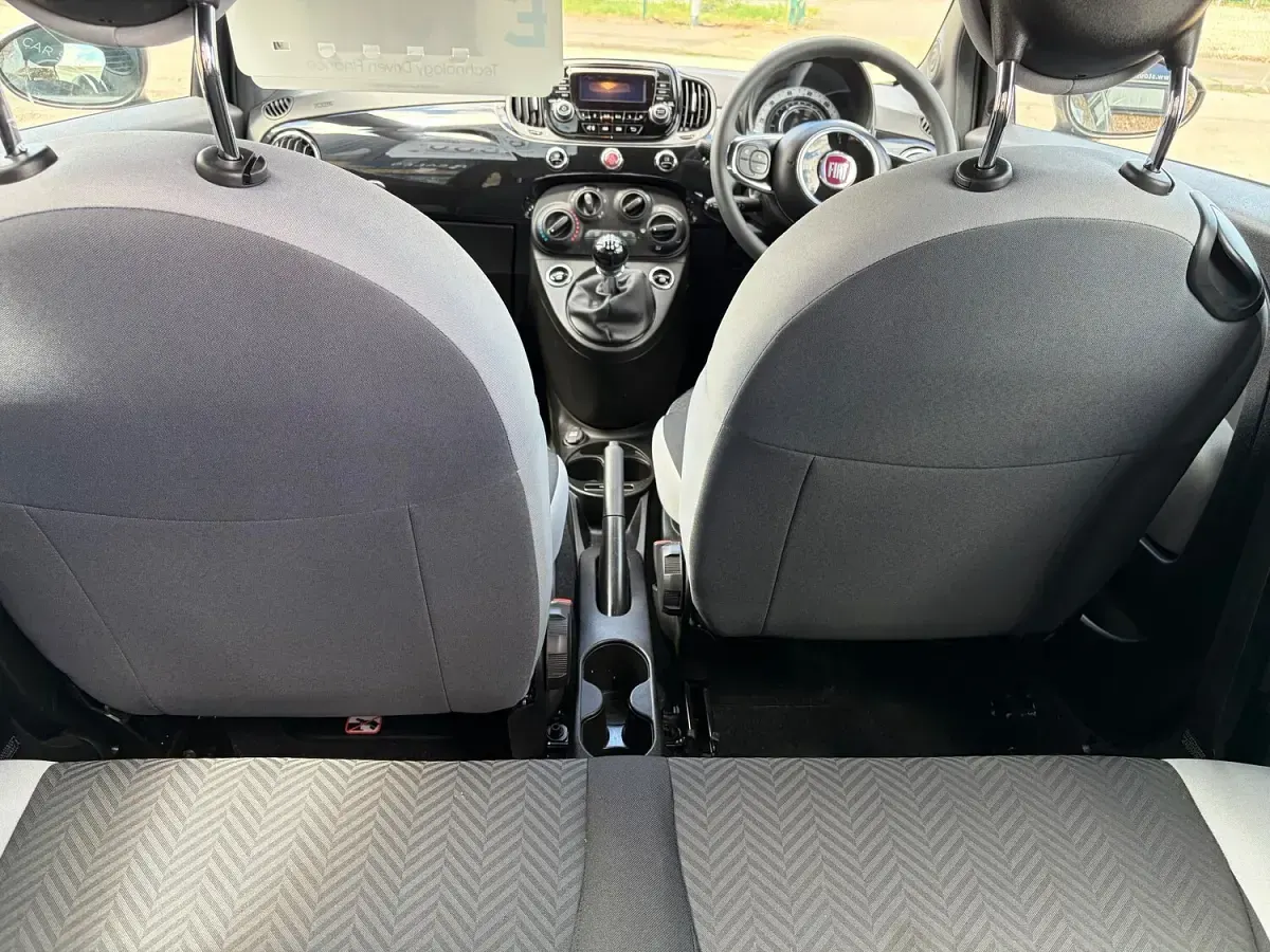 Used Fiat 500 Pop 70 HP (51 kW) 2021 Black Hatchback