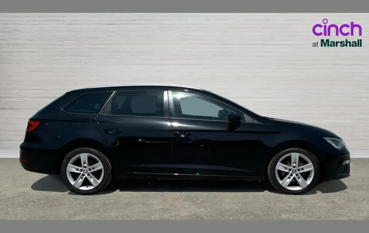 Used Seat Leon FR 128 HP (94 kW) 2018 Black Estate