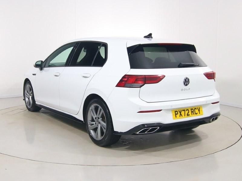 Used VW Golf VIII R-line 150 HP (110 kW) 2022 White Hatchback