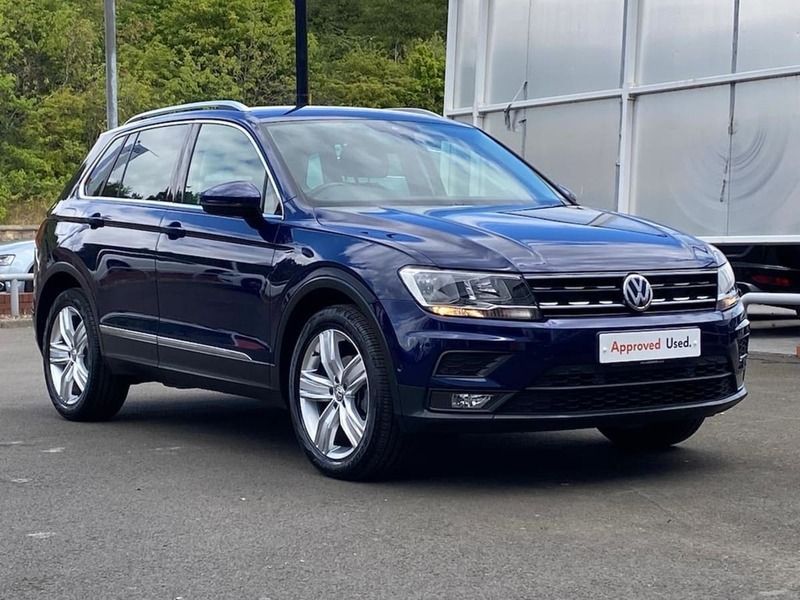 Used VW Tiguan Match 150 HP (110 kW) 2020 Blue SUV