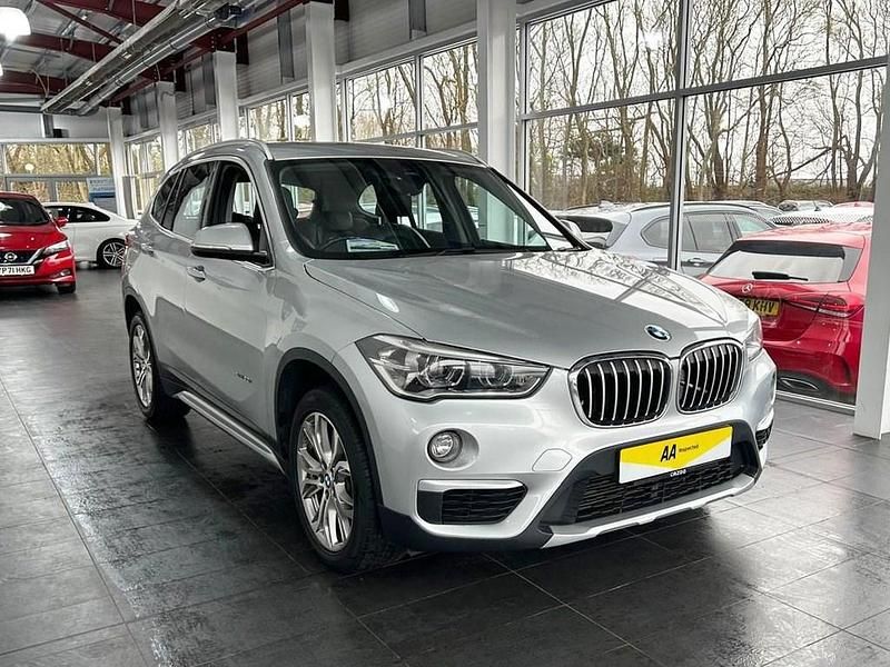 Used BMW X1 xLine 192 HP (141 kW) 2018 Silver SUV