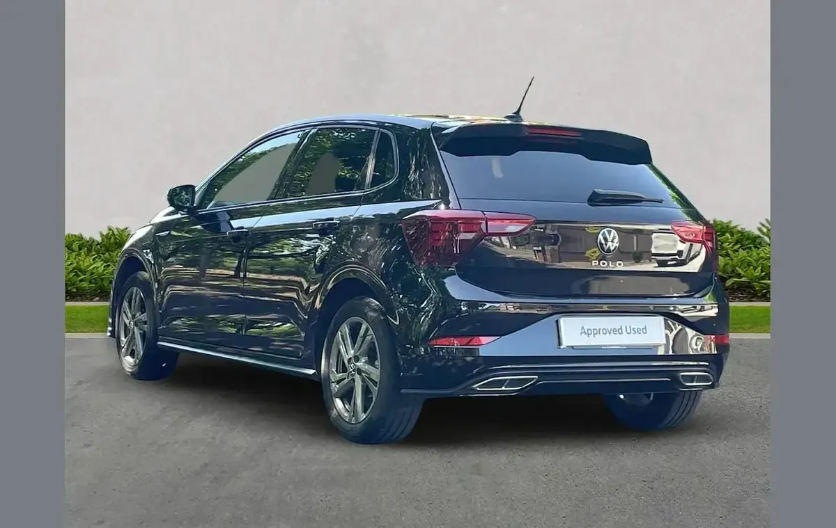 Used VW Polo R-line 110 HP (80 kW) 2023 Black Hatchback