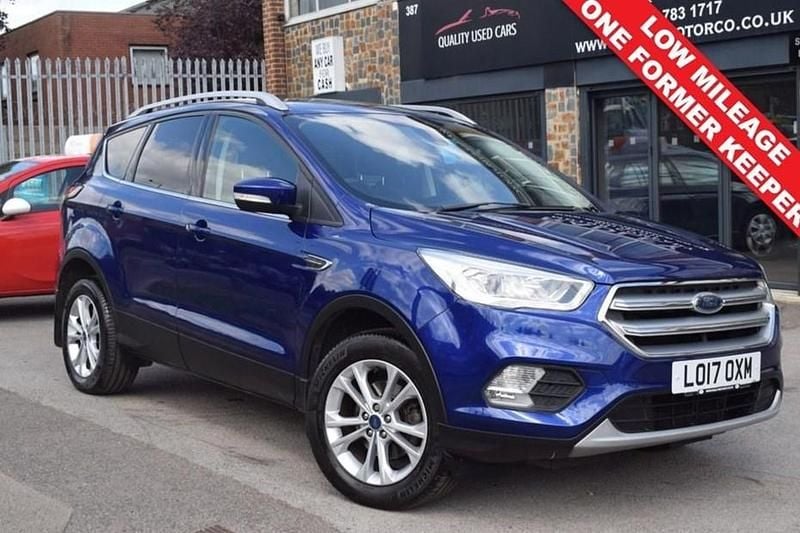 Blue Used 2017 Ford Kuga Titanium SUV | £8,500 (Fair price) - Image 1/1