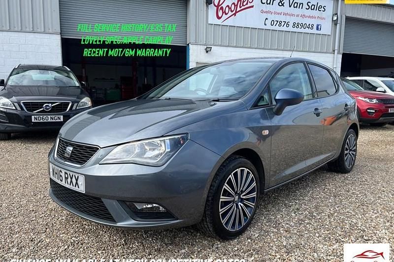 Used Seat Ibiza CONNECT 90 HP (66 kW) 2016 Grey Hatchback
