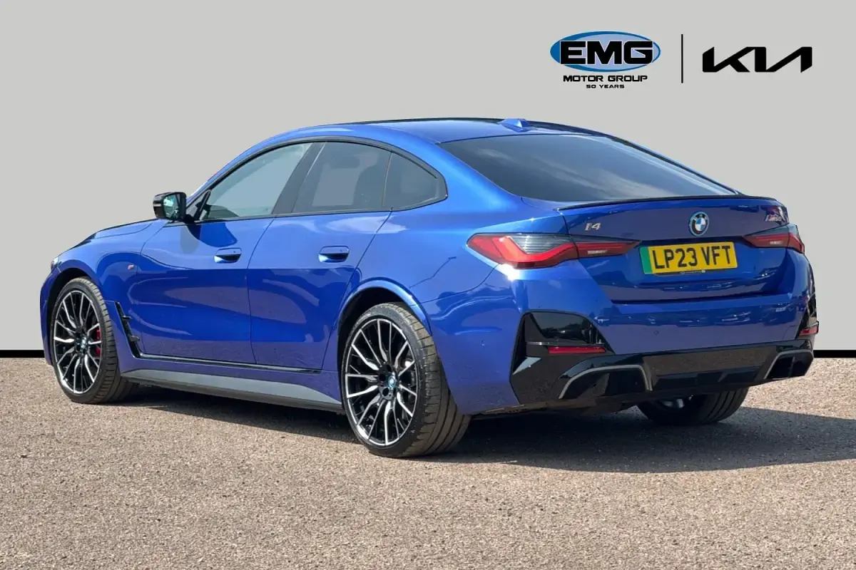 Used BMW i4 Shadowline 400 kW (544 HP) 2023 Blue Sedan