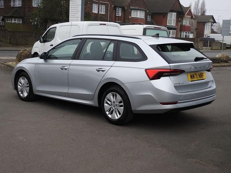 Used Skoda Octavia SE Technology 110 HP (80 kW) 2022 Silver Estate