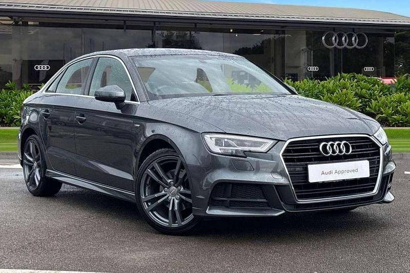 Grey Used 2019 Audi A3 S-Line Sedan | £14,290 (Fair price) - Image 1/4