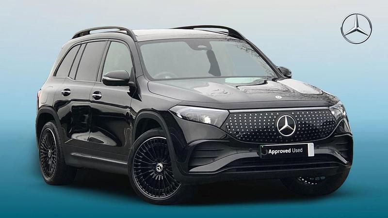 Black Used 2024 Mercedes EQB250+ AMG line SUV | £38,995 (Expensive) - Image 1/4