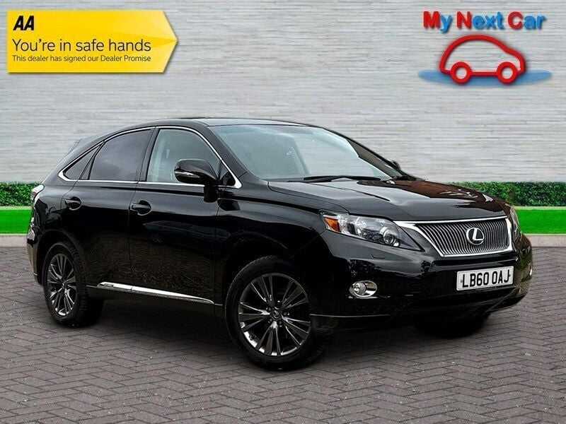 Black Used 2011 Lexus RX450h SUV | £11,480 (A bit pricey) - Image 1/4