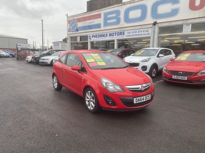 Used Vauxhall Corsa Excite 2014 Red Hatchback