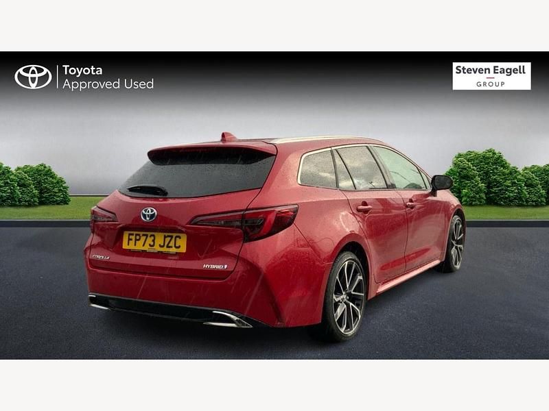 Used Toyota Corolla 196 HP (144 kW) 2023 Red Estate