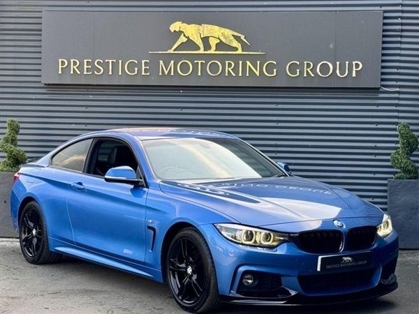 Blue Used 2018 BMW 420 M Sport Coupe | £12,499 (Fair price) - Image 1/1