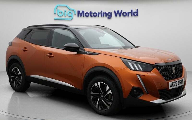 Orange Used 2022 Peugeot 2008 GT SUV | £14,800 (Good price) - Image 1/4
