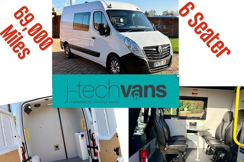 White Used 2020 Vauxhall Movano Van | £9,995 (Fair price) - Image 1/4