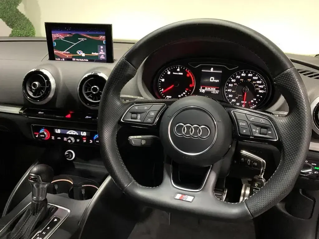 Used Audi A3 Black Edition 150 HP (110 kW) 2017 Black Hatchback