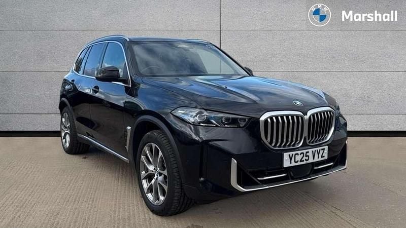 Black Used 2025 BMW X5 xLine SUV | £60,102 - Image 1/4
